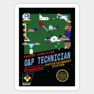 FABLAB Simulator - O&P Technician: The Game Sticker